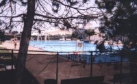 Une piscine dans l´université
