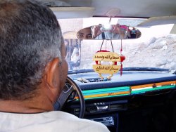Dans le taxi