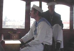 Le capitaine et son moussaillon